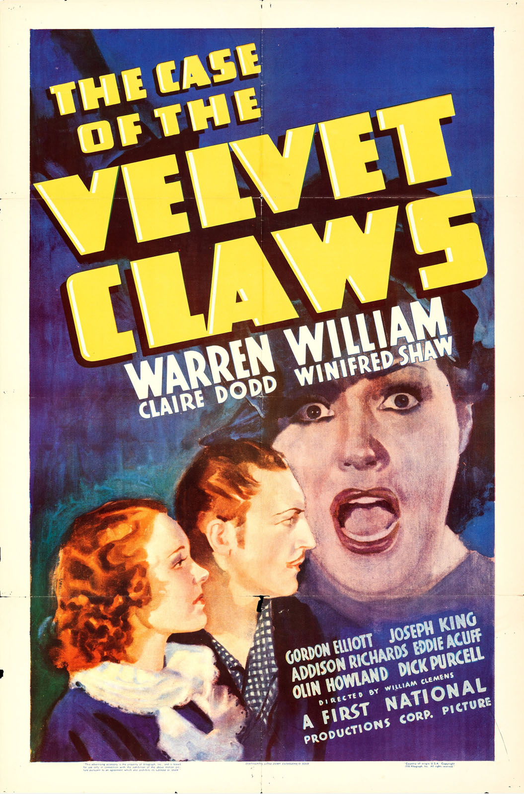 CASE OF THE VELVET CLAWS, THE
